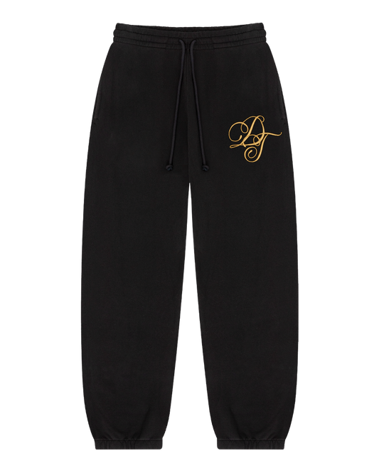 DT Metallic Gold Script Sweatpant