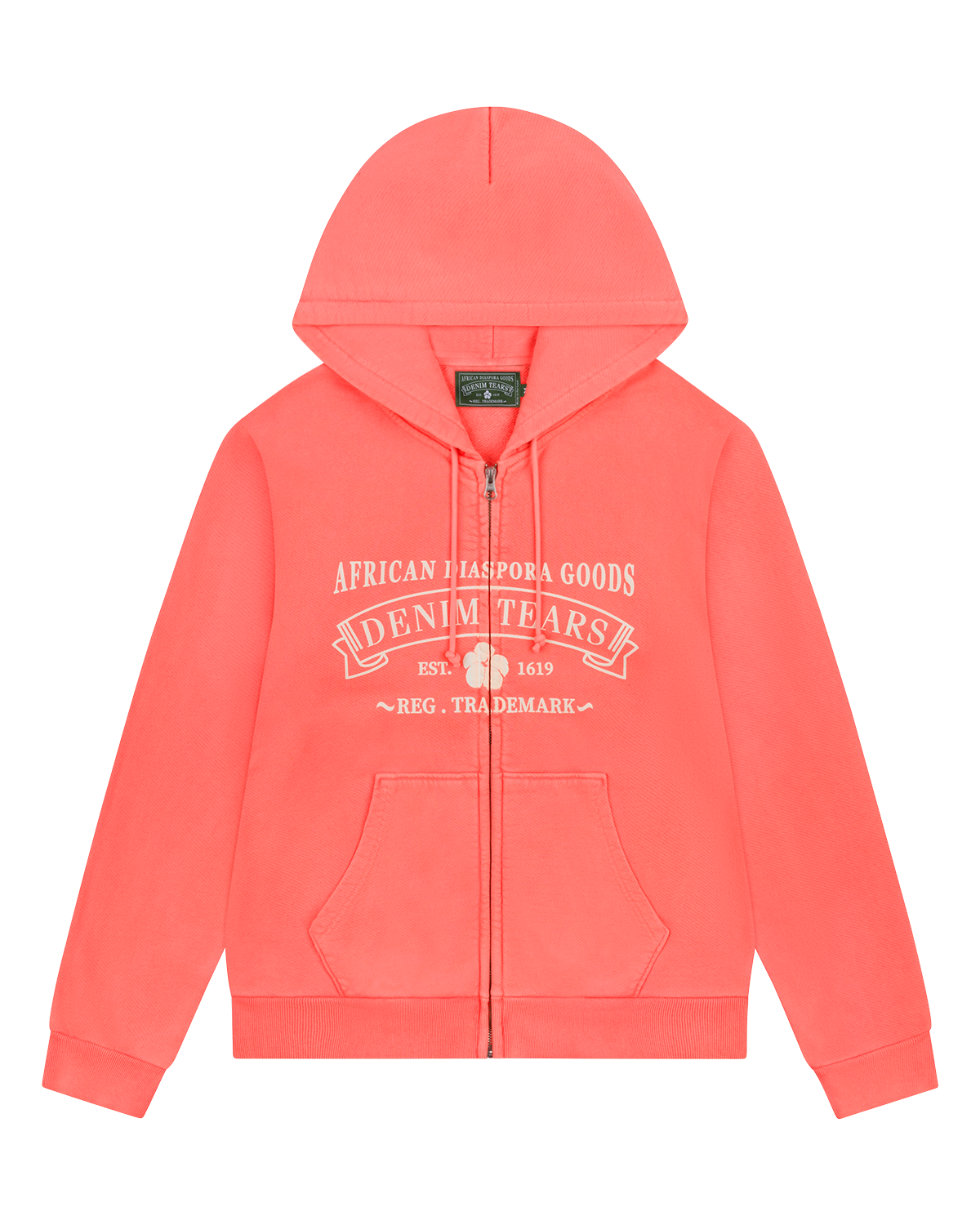 ADG Zip Hoodie Sea Coral
