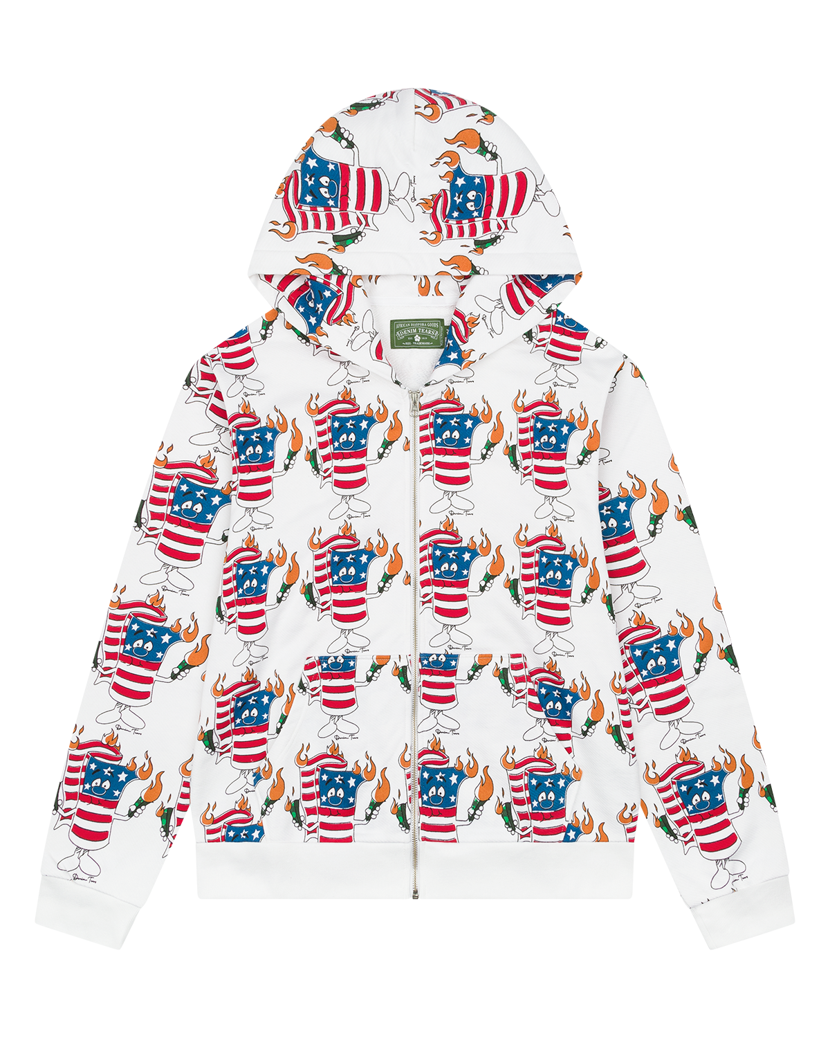 Firecracker Zip Hoodie