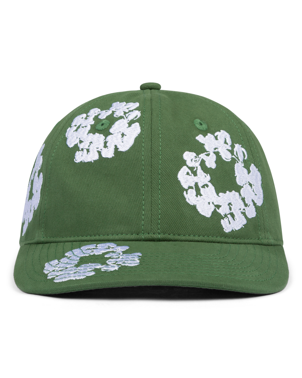 The Cotton Wreath Cap Green