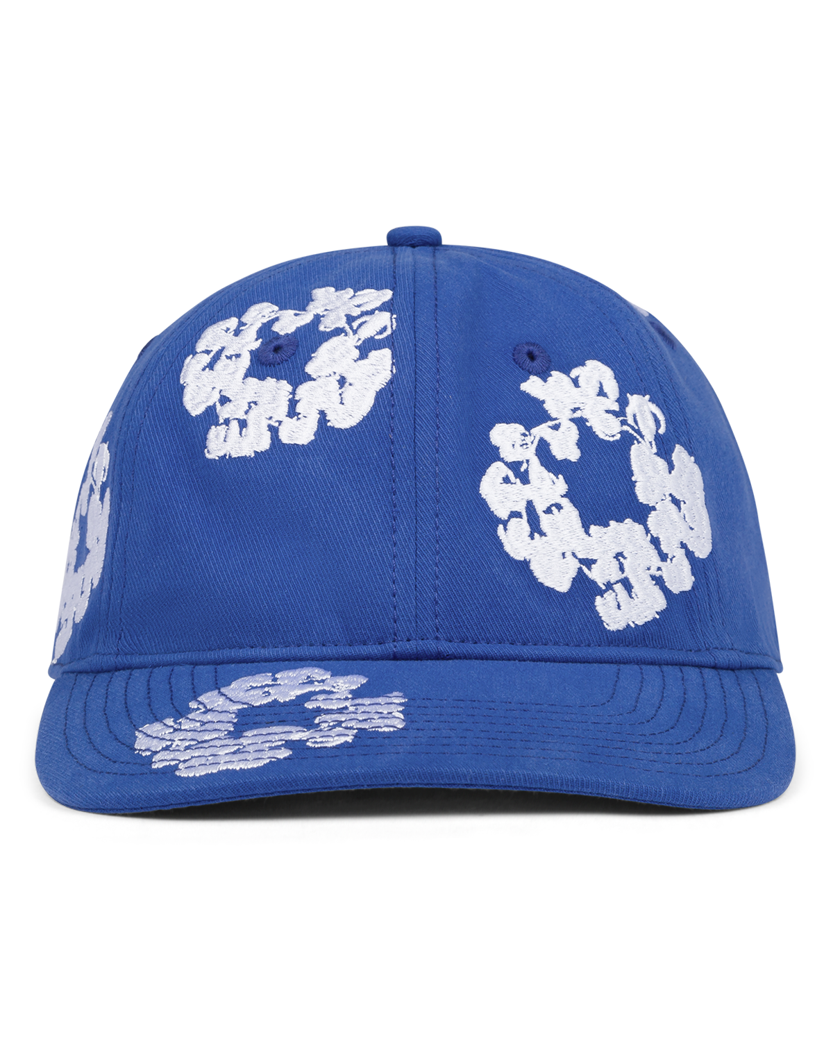 The Cotton Wreath Cap Blue