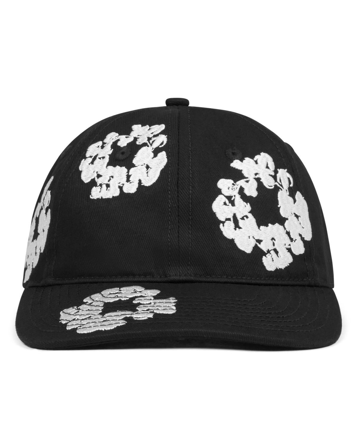 The Cotton Wreath Cap Black
