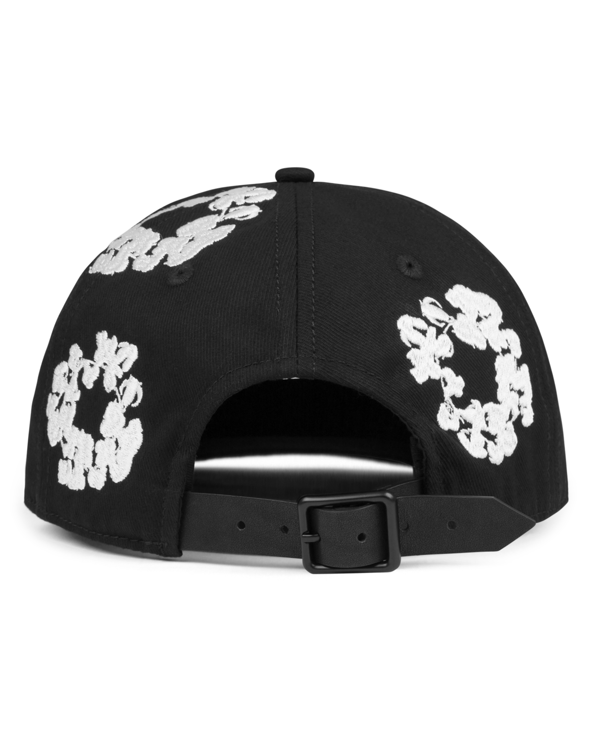 The Cotton Wreath Cap Black