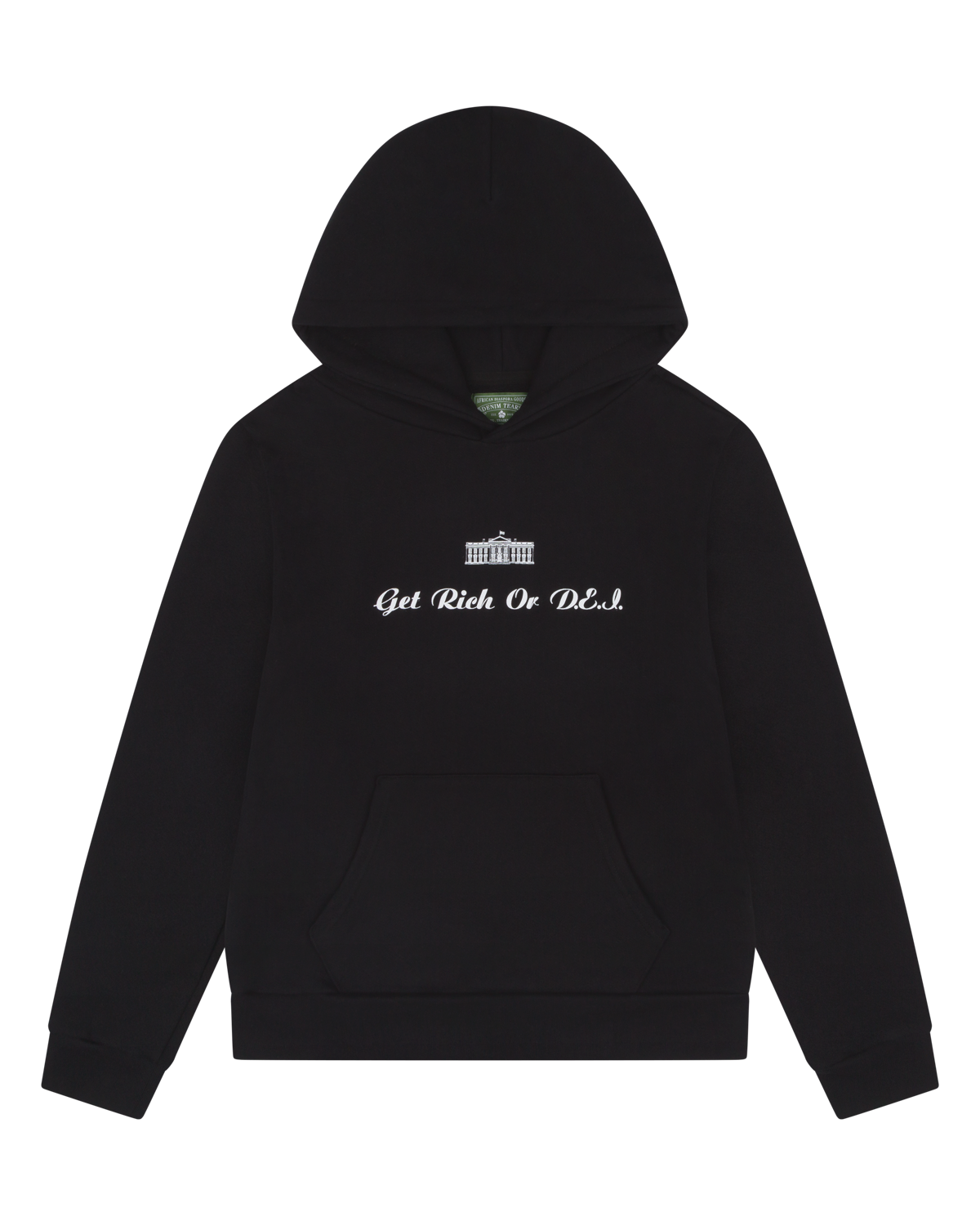 Get Rich or DEI Hoodie
