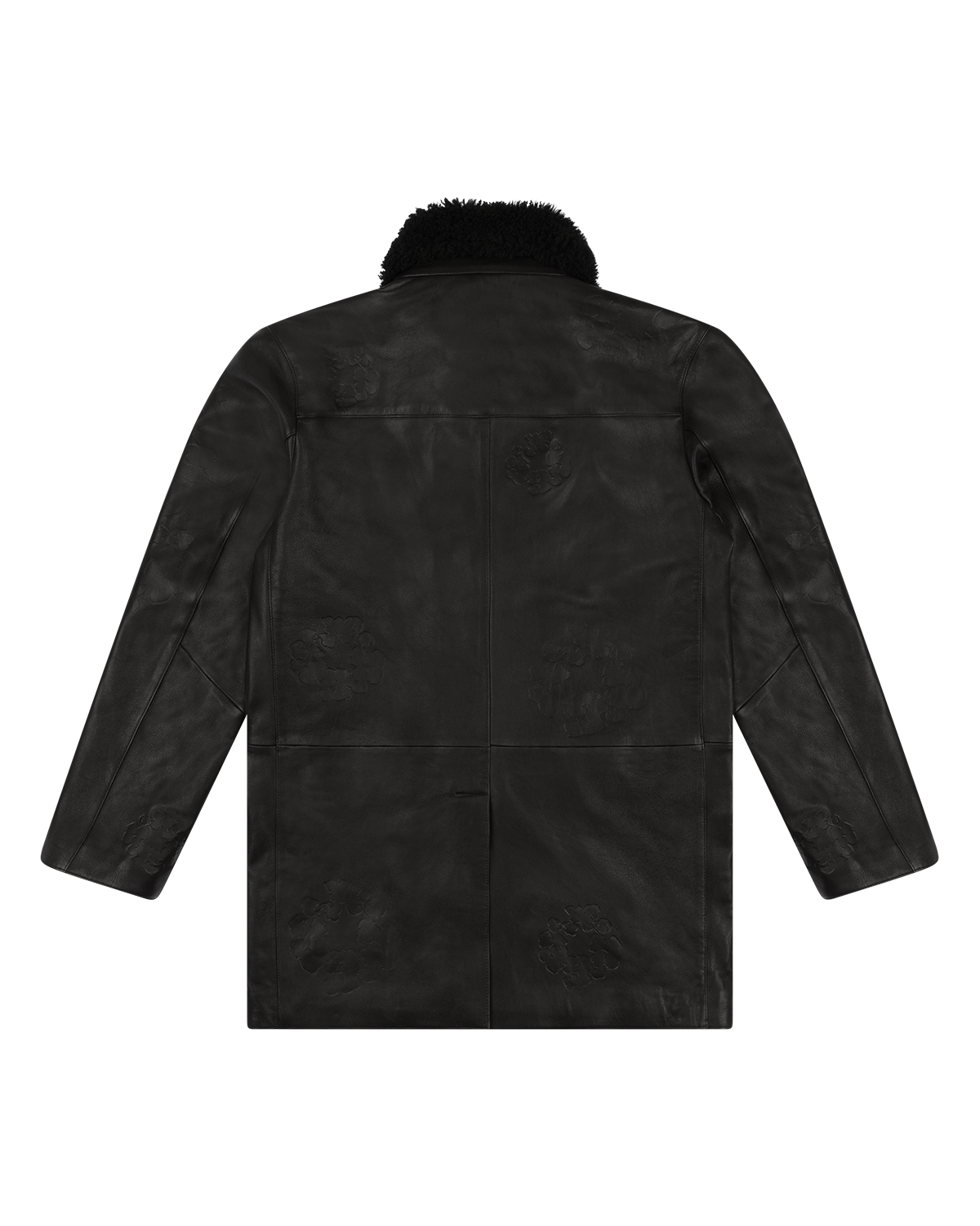 Oakland Wreath Winter Leather Coat