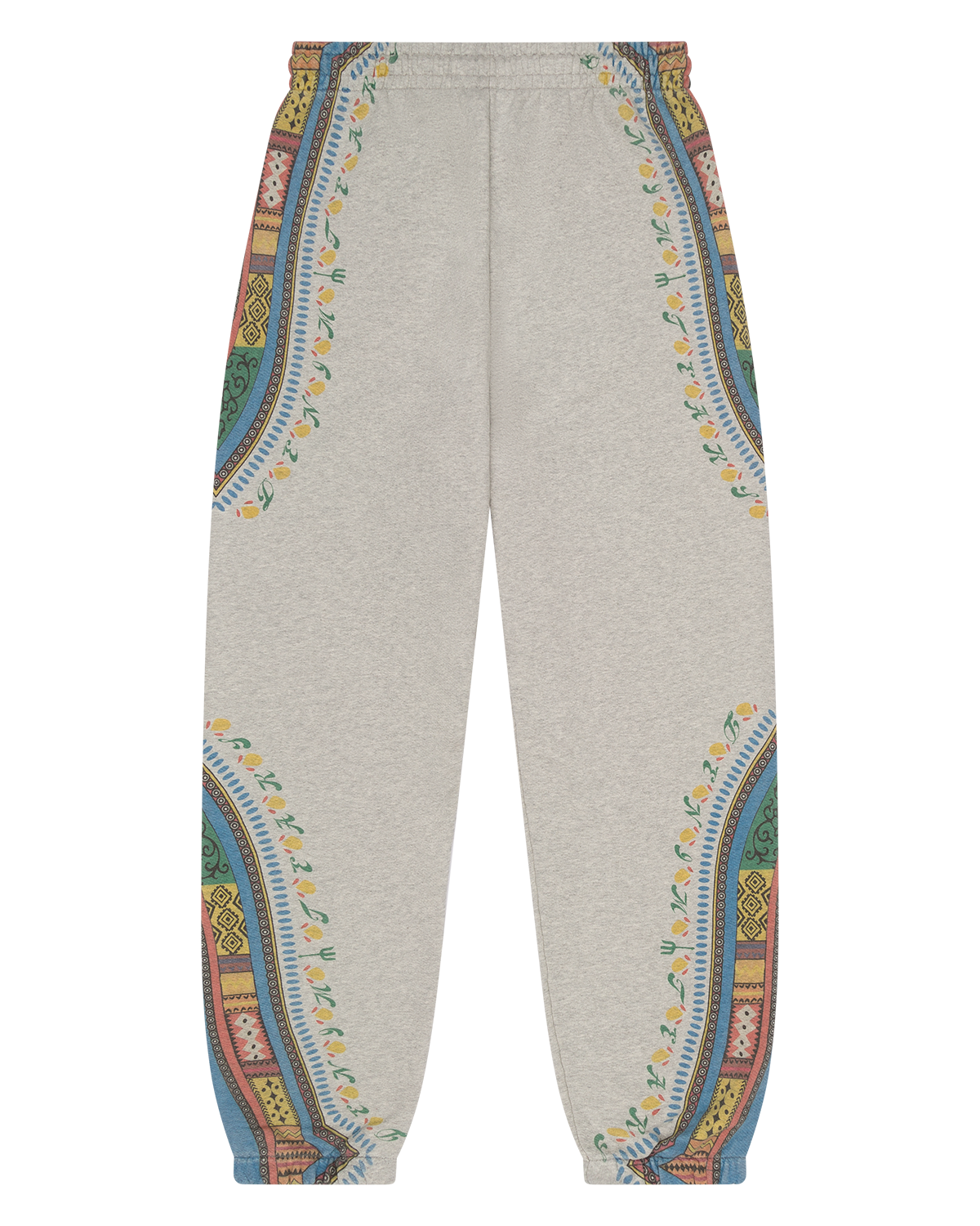 Dashiki Trompe L'oeil Sweatpants Grey