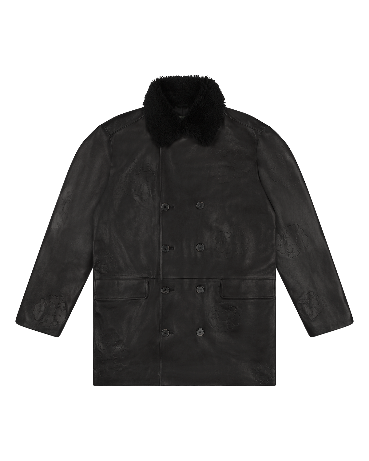 Oakland Wreath Winter Leather Coat