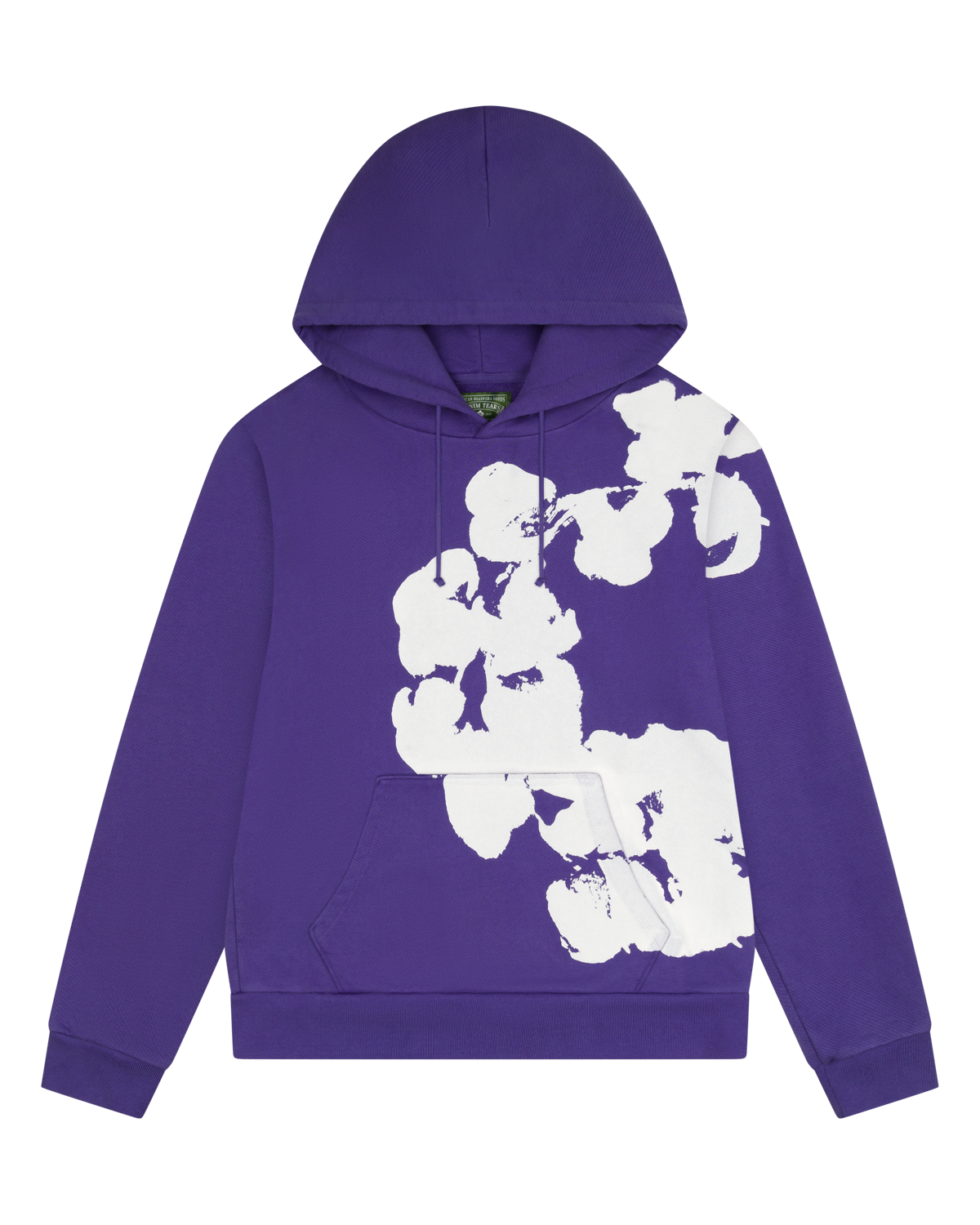 Biggie Cotton Wreath Sweatshirt Purple