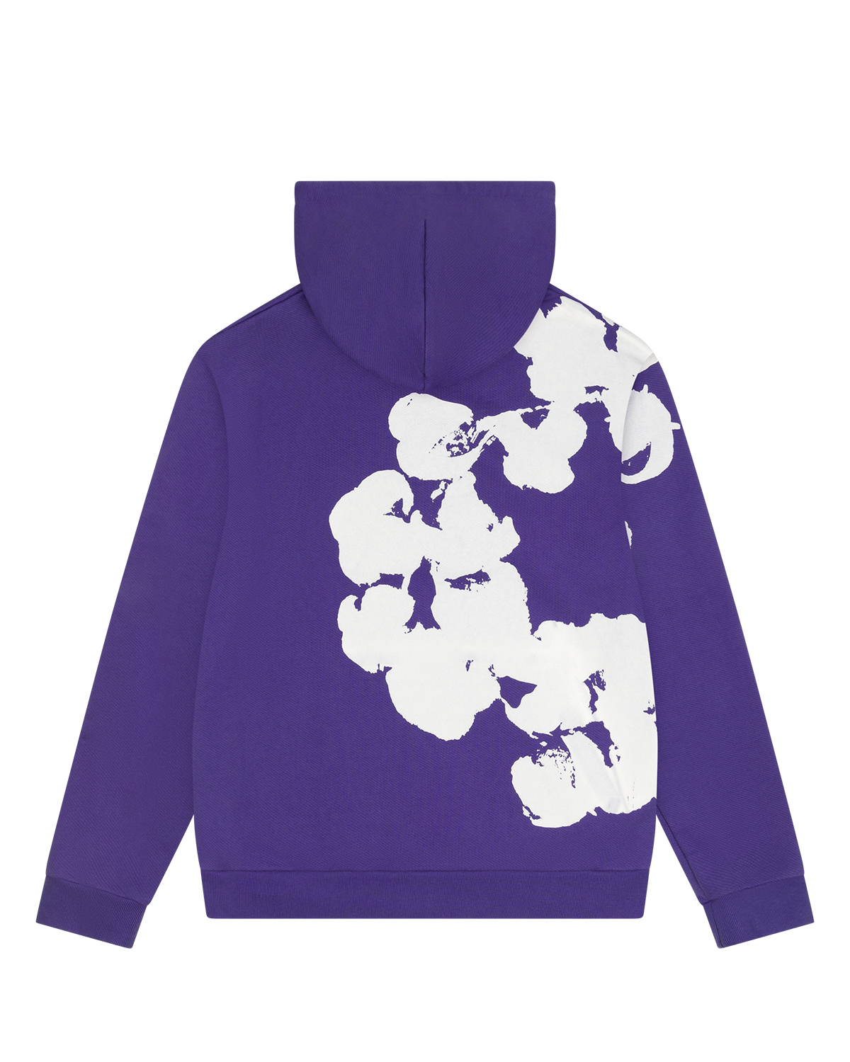 Biggie Cotton Wreath Sweatshirt Purple
