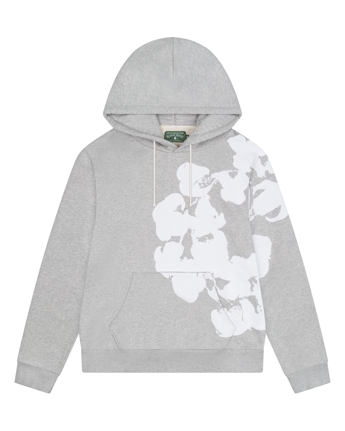 Biggie Cotton Wreath Sweatshirt Grey