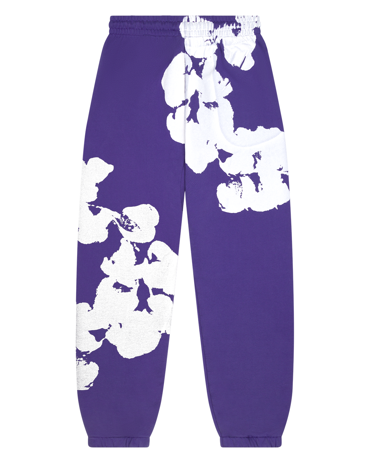 Biggie Cotton Wreath Sweatpants Purple