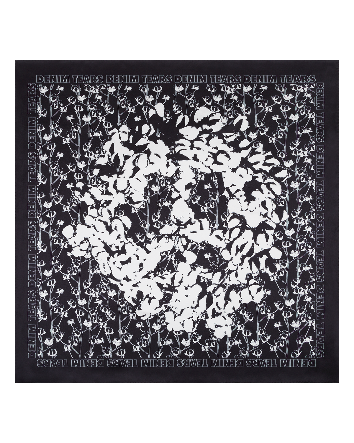 Peace Wreath Silk Scarf