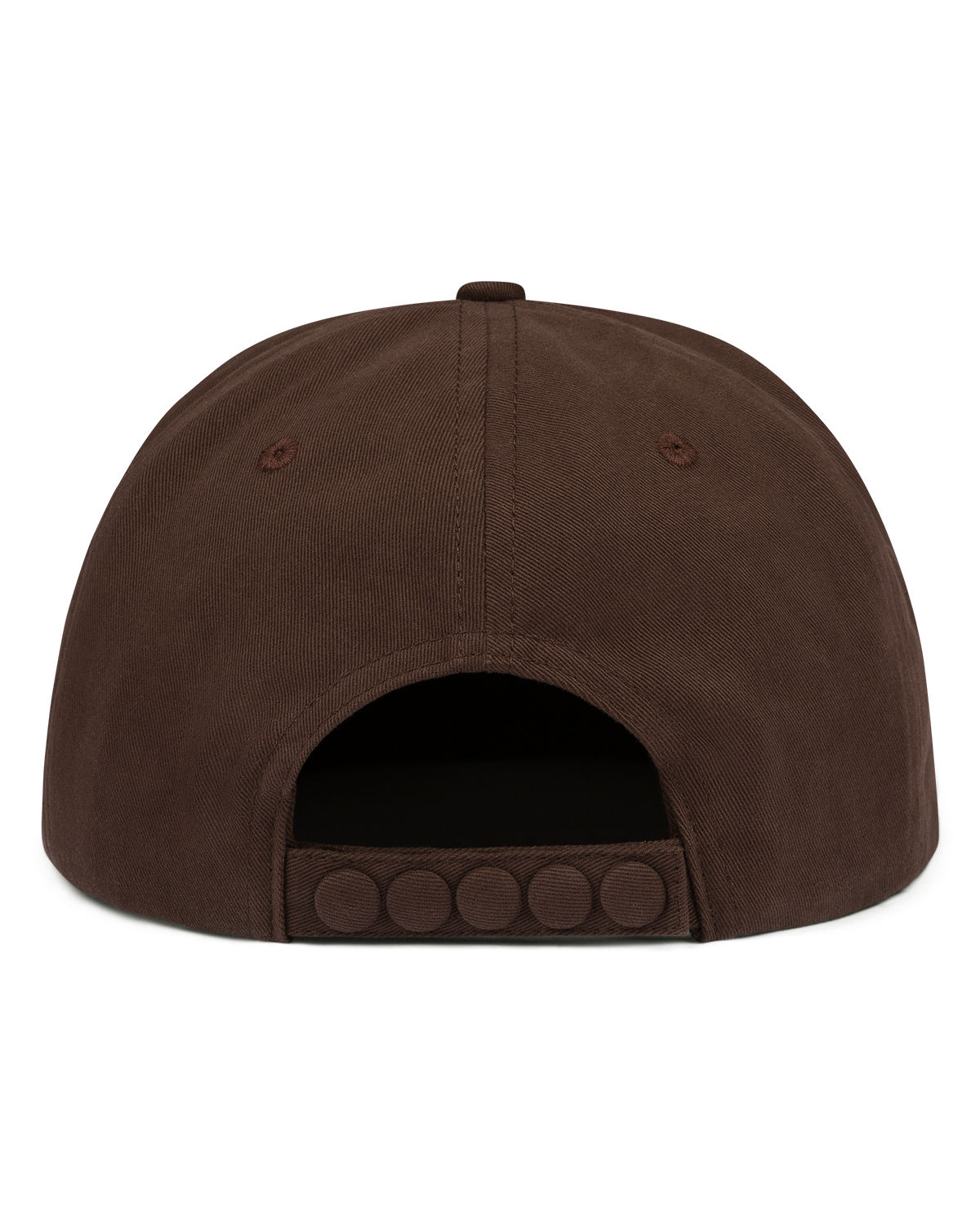 Denim Cut Out Cap Brown