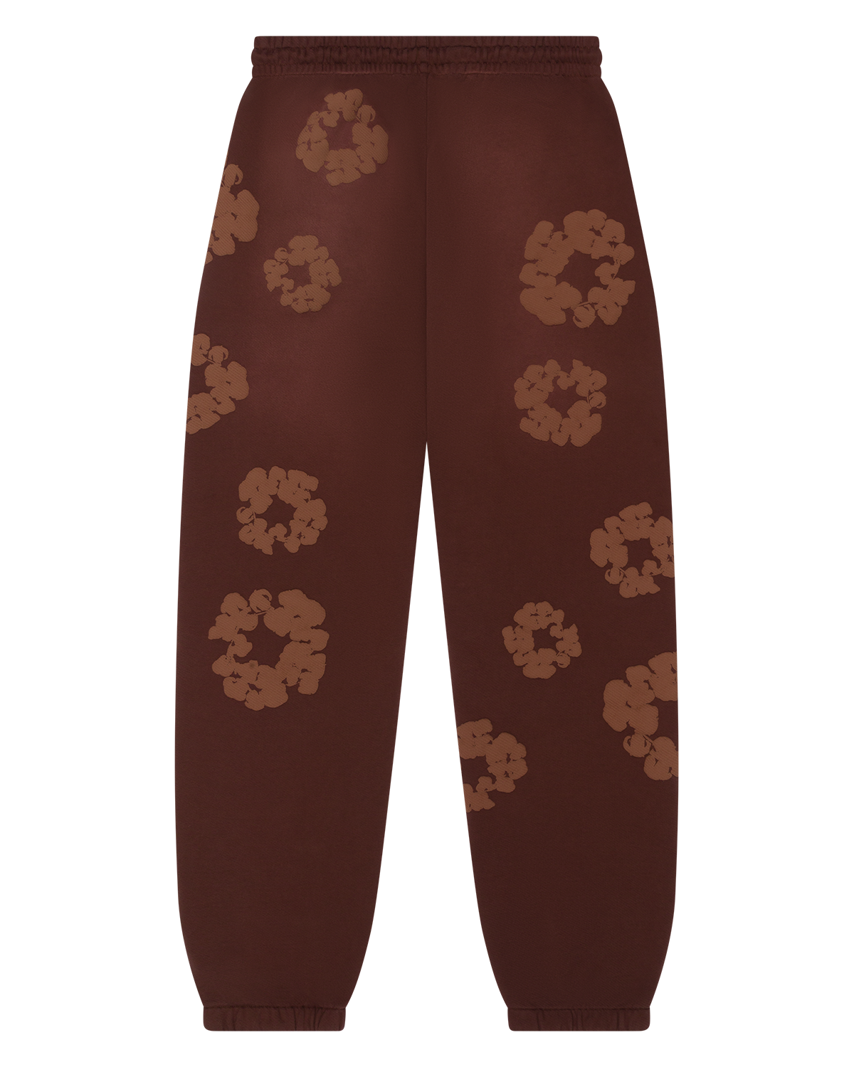 Mono Cotton Wreath Sweatpants Brown