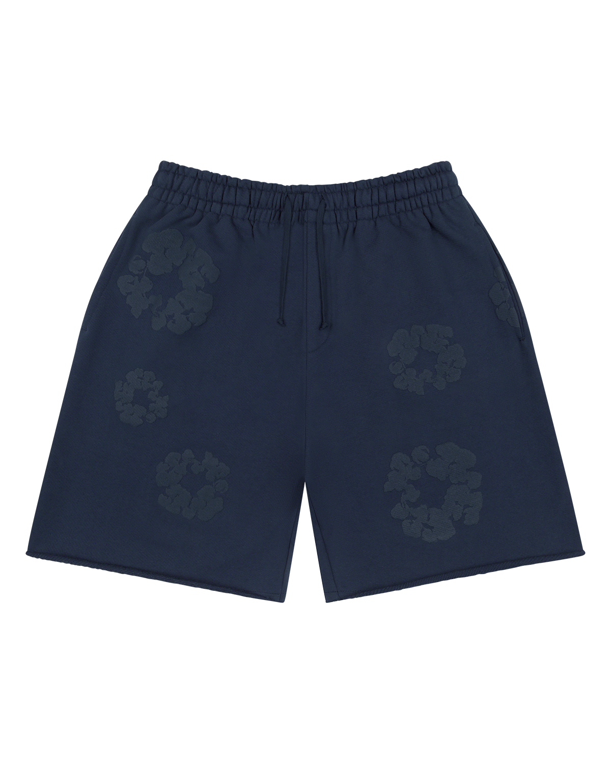 Mono Cotton Wreath Sweatshorts Navy