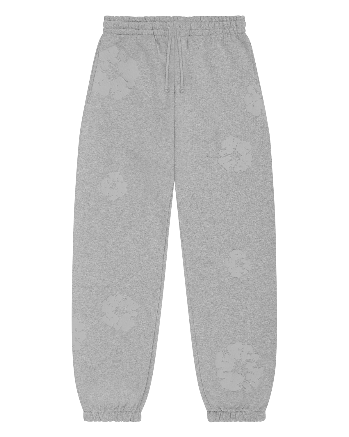 Mono Cotton Wreath Sweatpants Grey