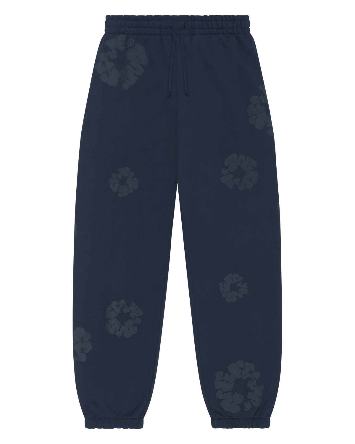 Mono Cotton Wreath Sweatpants Navy