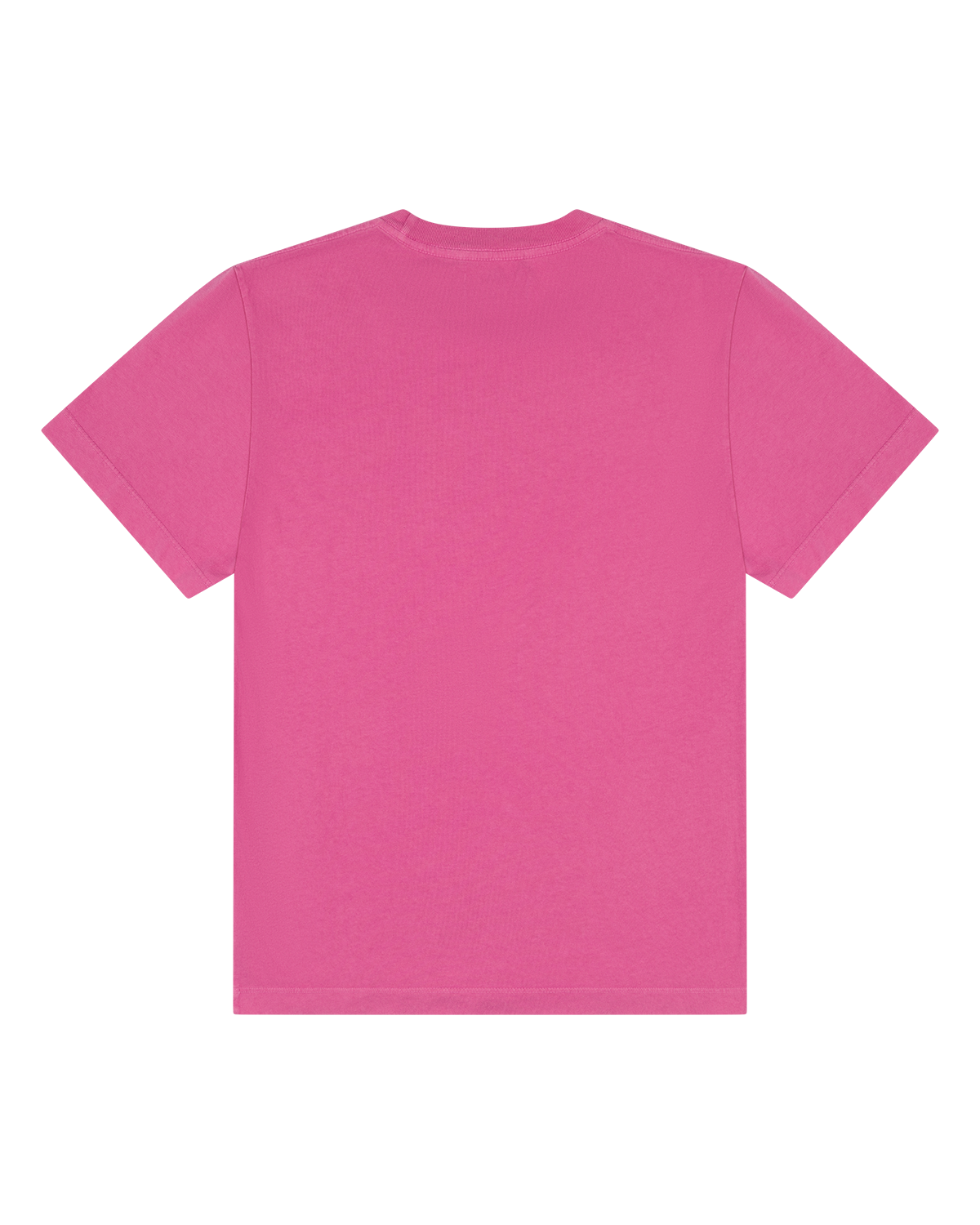 Cotton Floral Logo Tee Pink