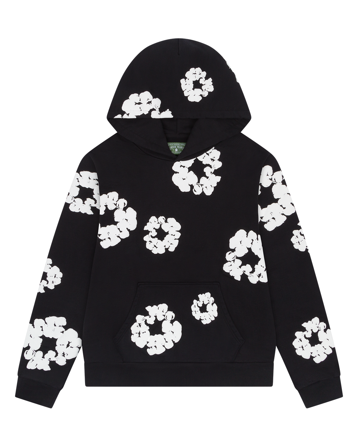 The Cotton Wreath Sweatshirt Black