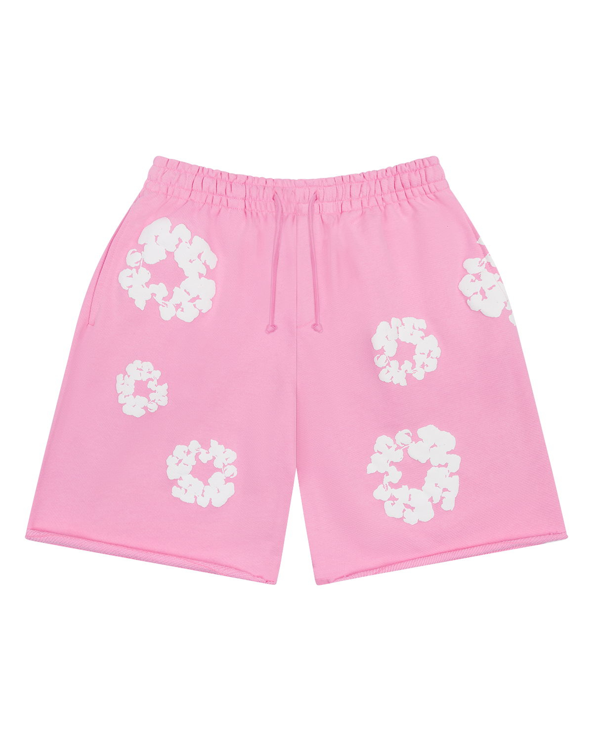 Cotton Wreath Sweatshorts Pink