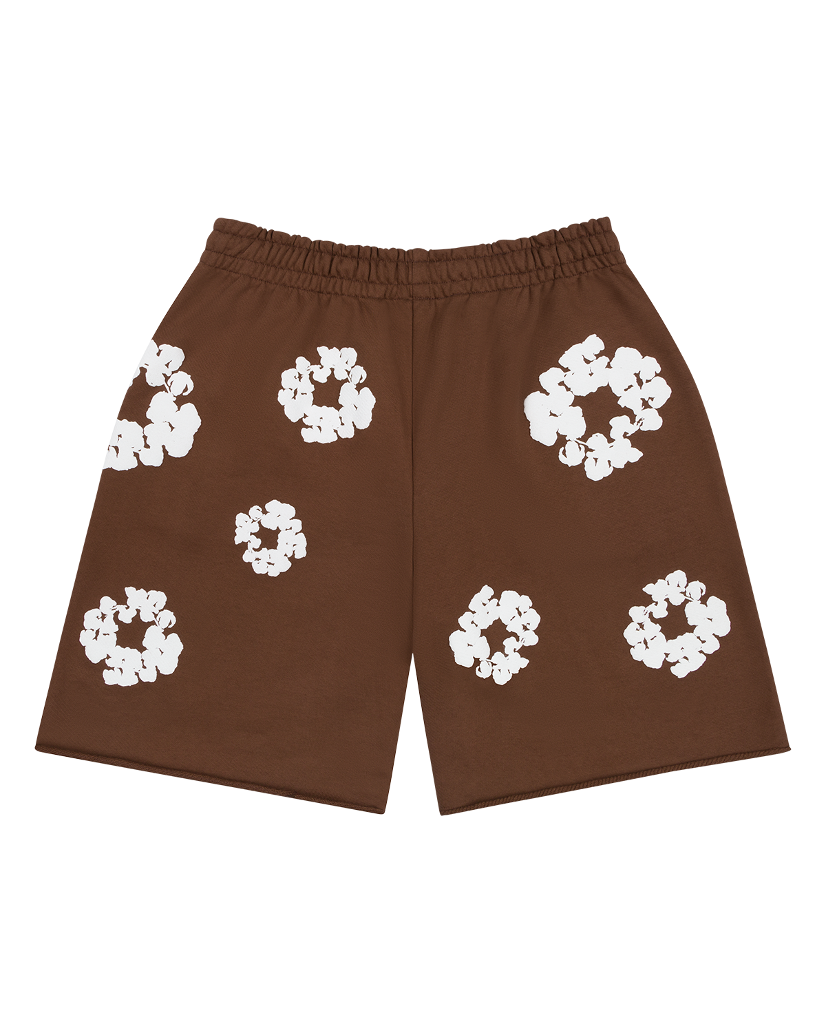 Cotton Wreath Sweatshorts Brown
