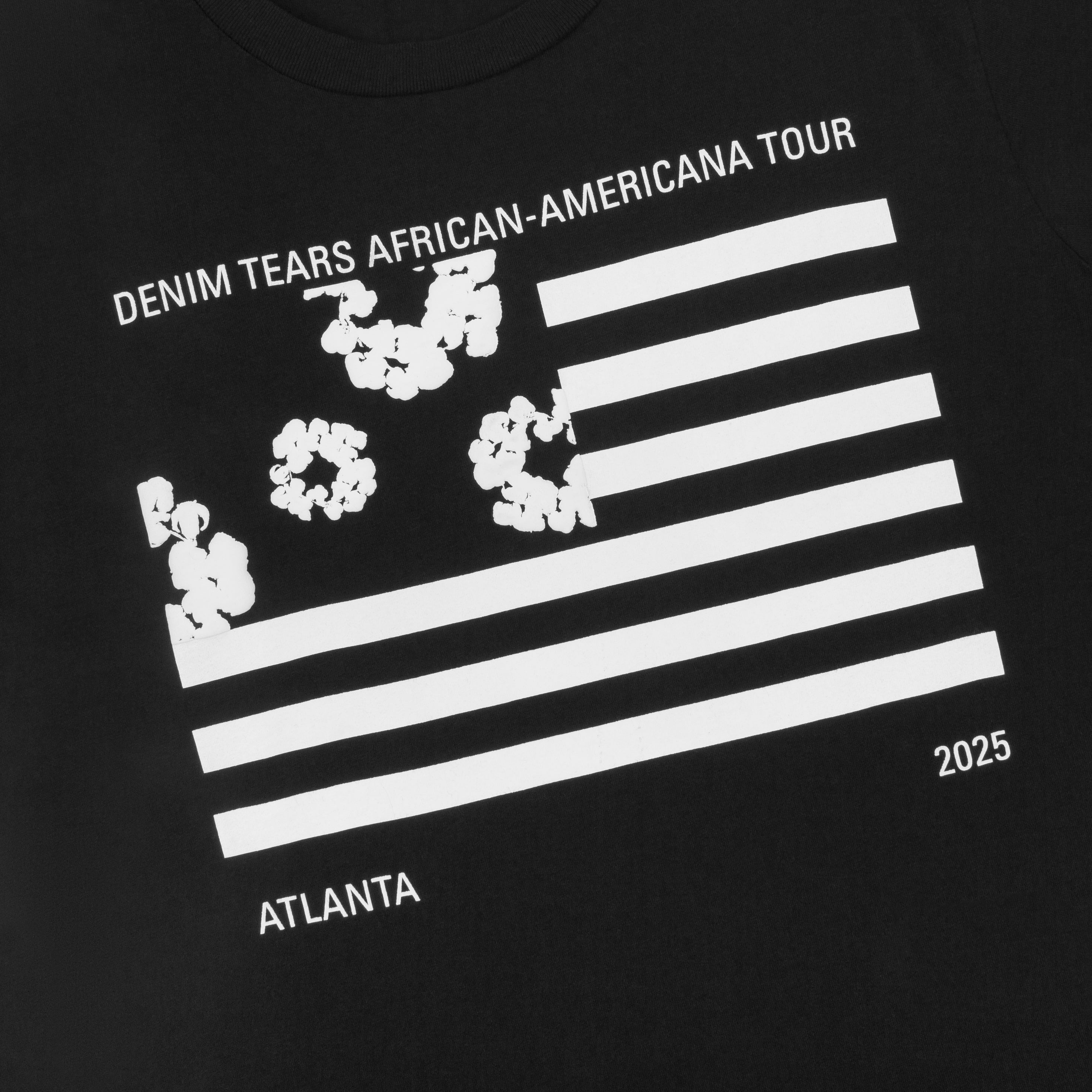 Atlanta Pop Up Tee Black