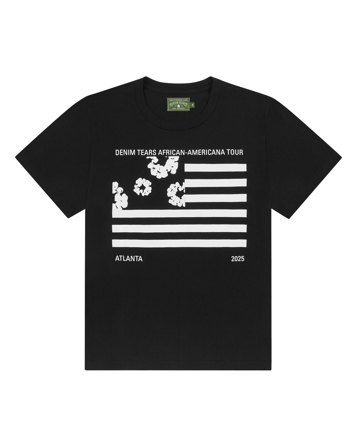 Atlanta Pop Up Tee Black