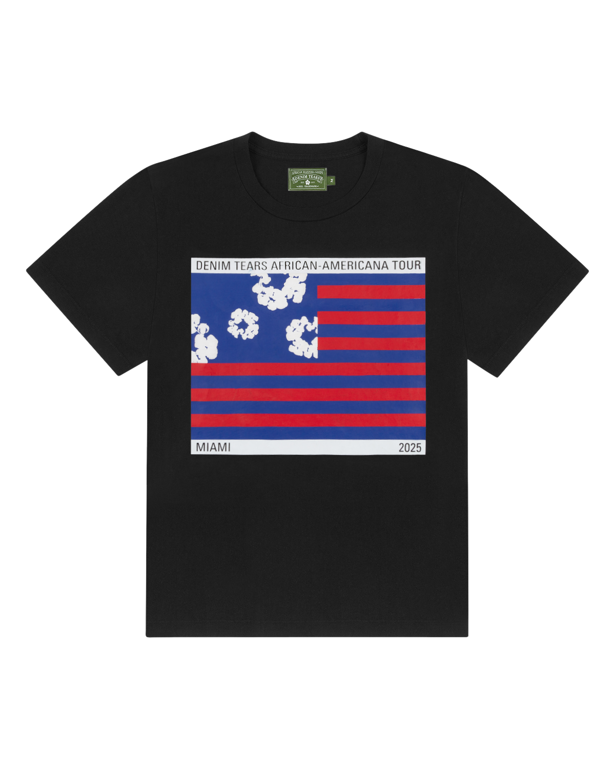 Miami Pop Up Tee Black