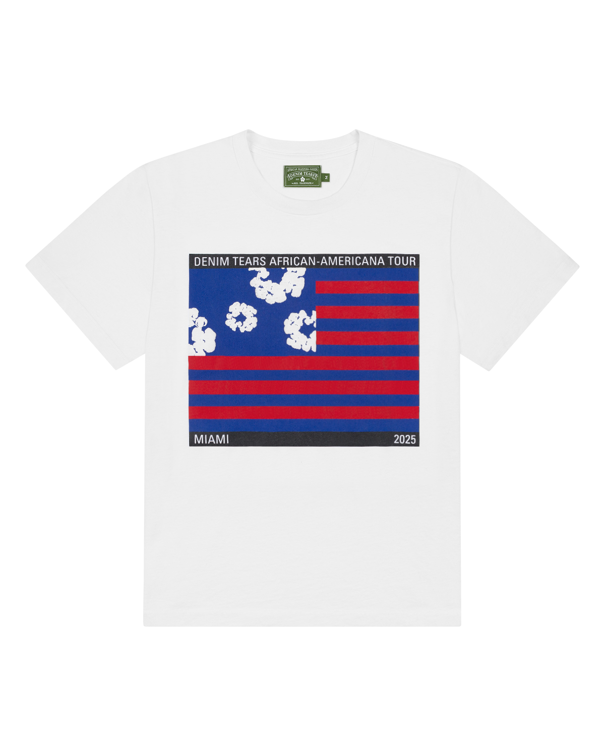 Miami Pop Up Tee White