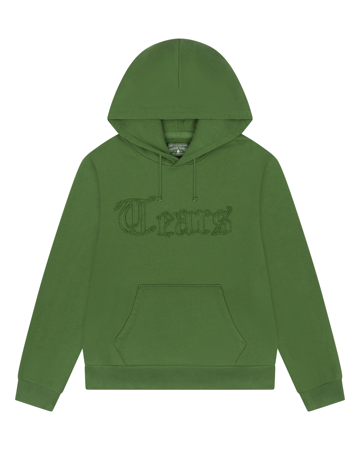Tears Cut Out Hoodie Cactus