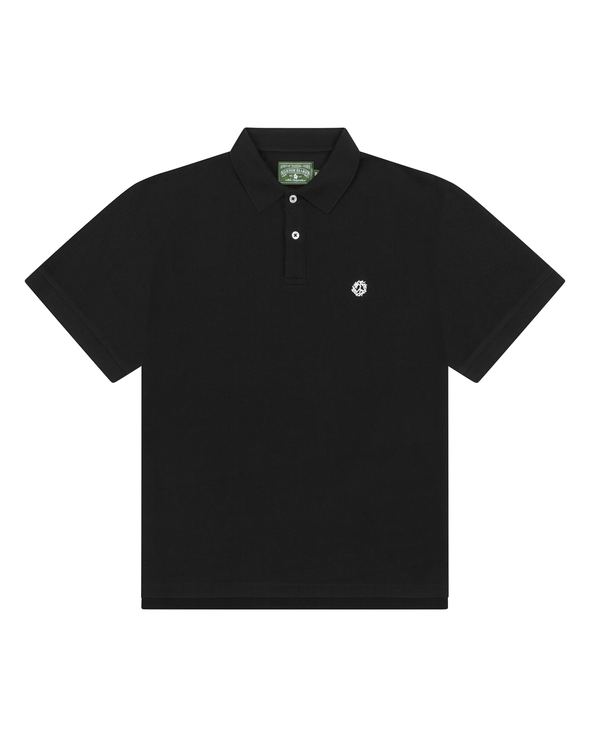 Peace Wreath Polo Black