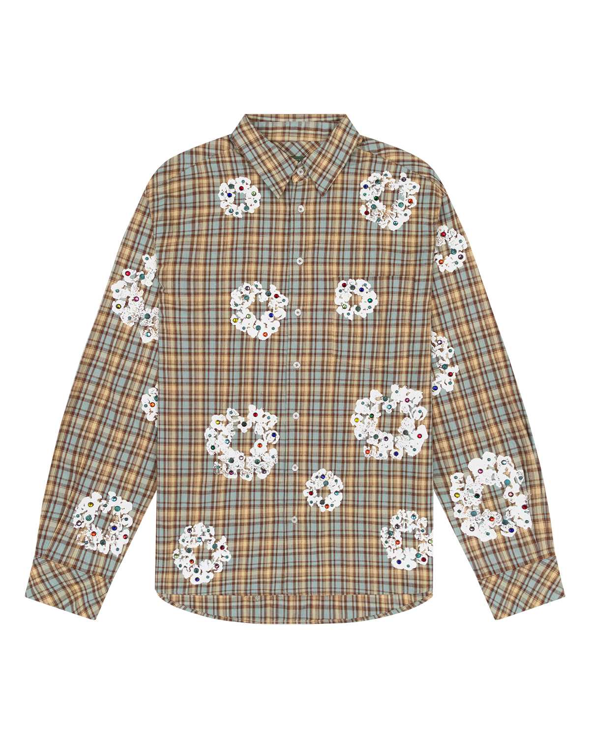 Cotton Wreath Western Button Up