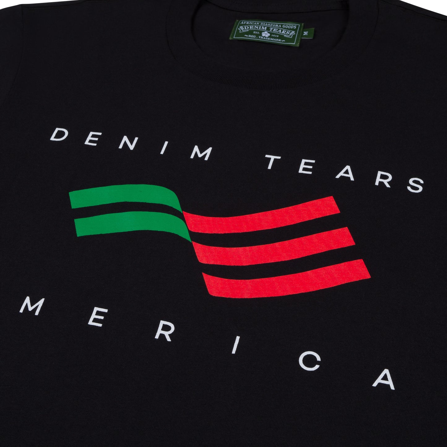 Denim Tears America Sportswear Tee Black