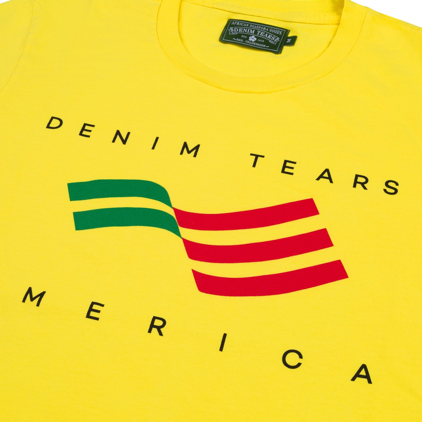 Denim Tears America Sportswear Tee Yellow