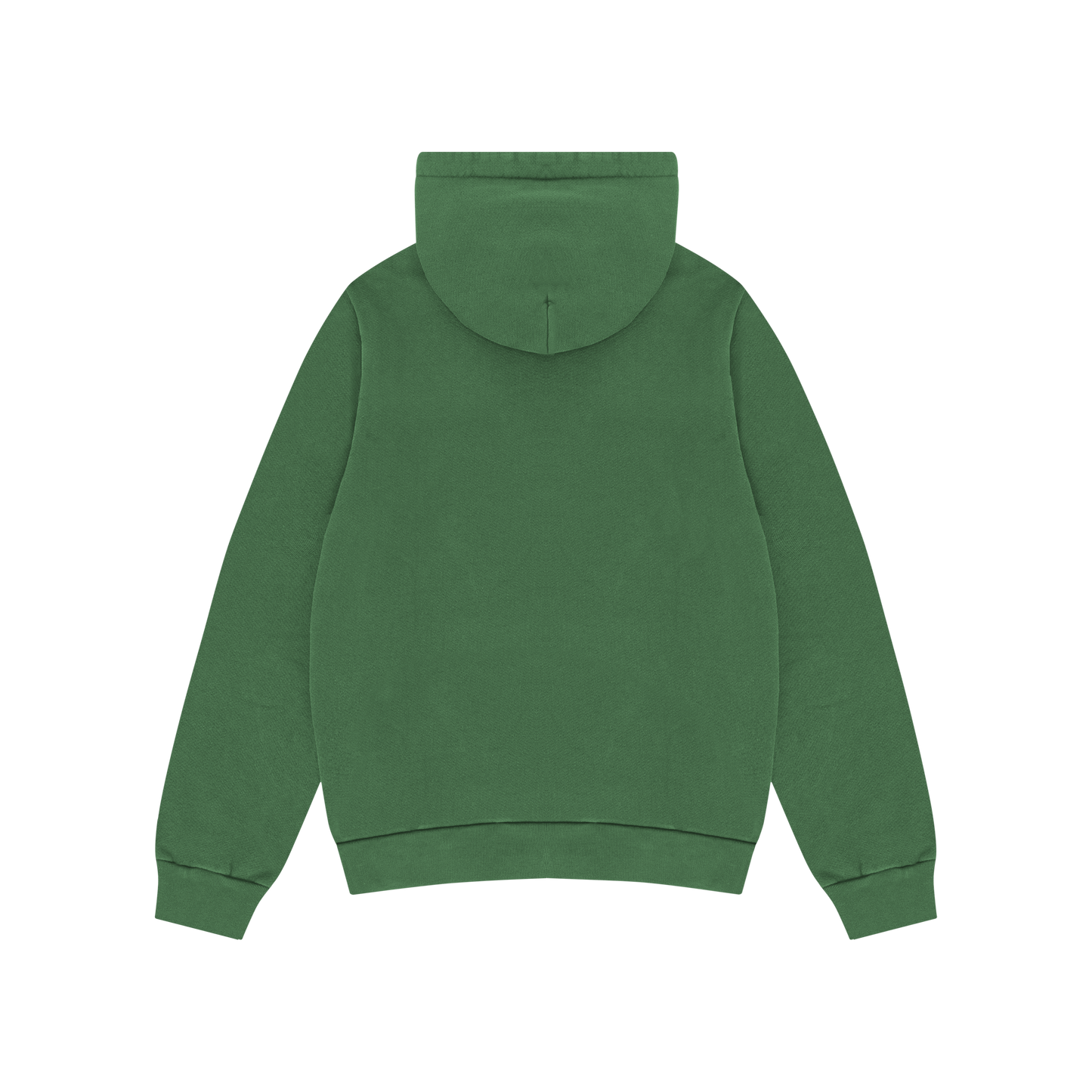 Embroidered Logo Hoodie Green