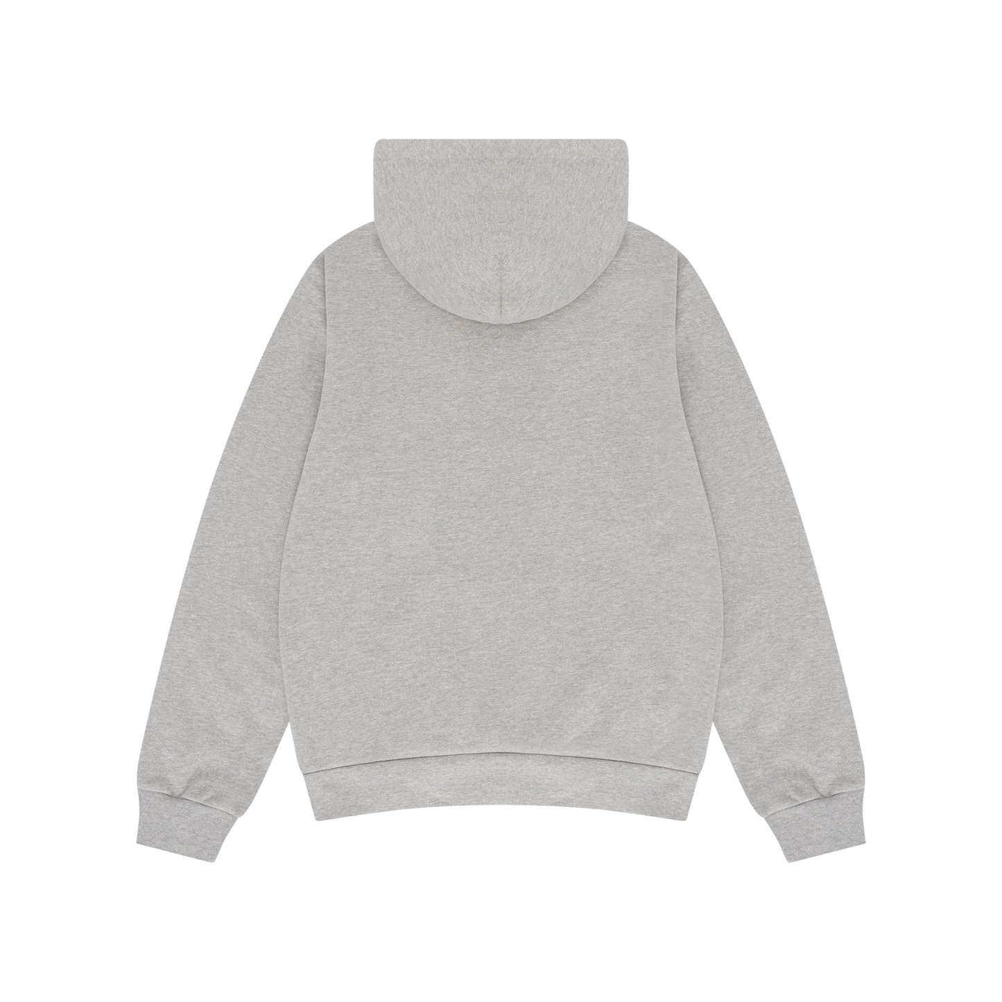 Embroidered Logo Hoodie Grey