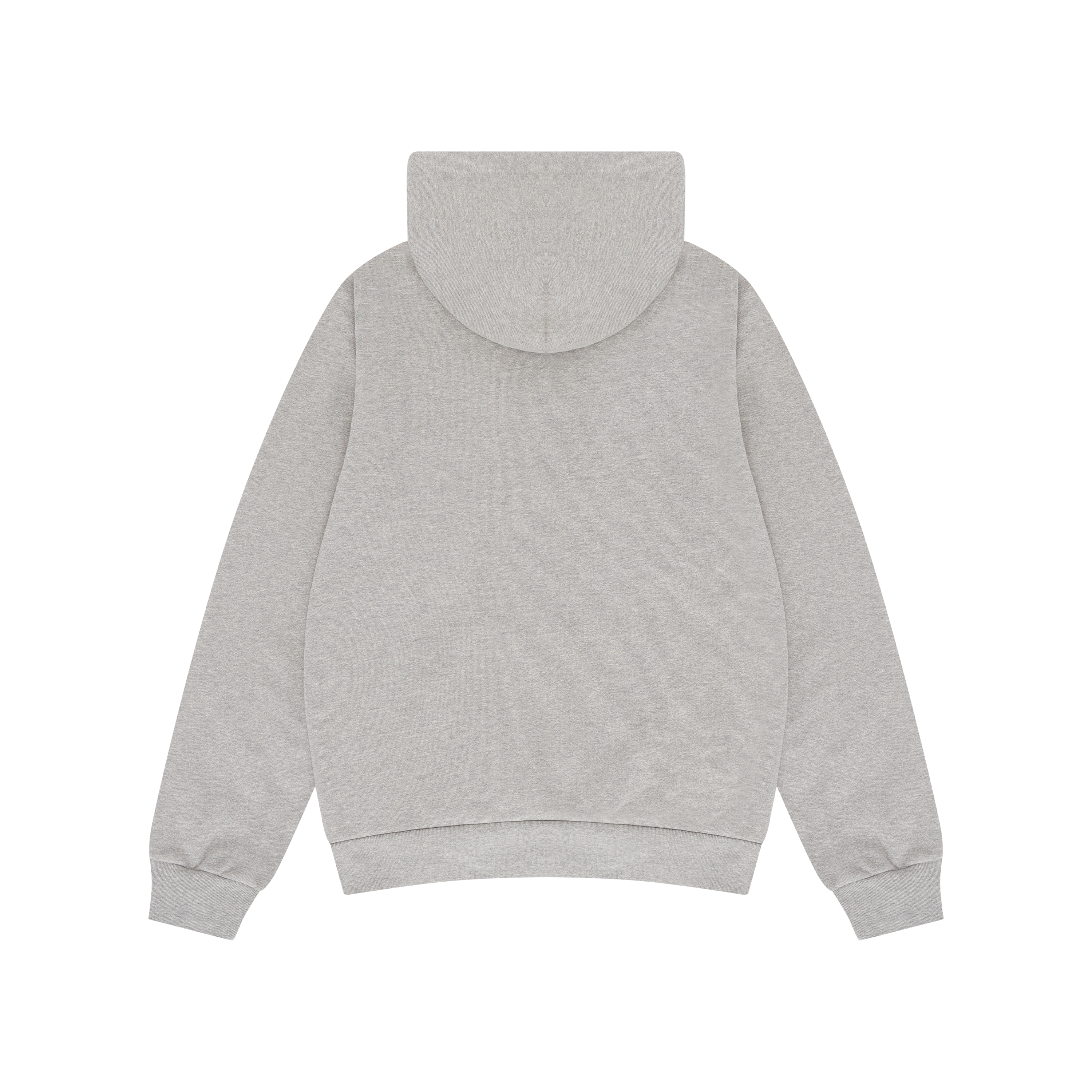 Embroidered Logo Hoodie Grey
