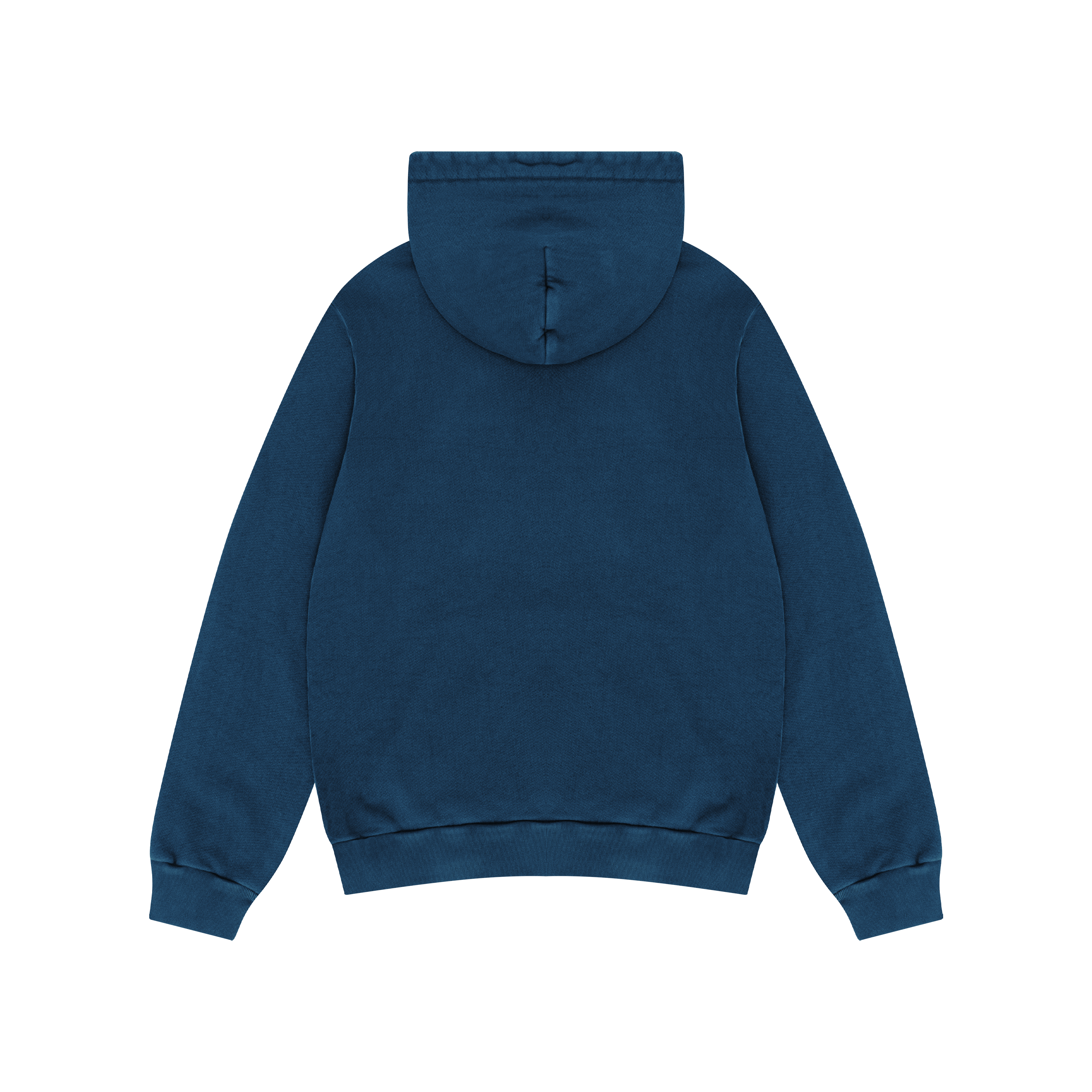 Embroidered Logo Hoodie Navy