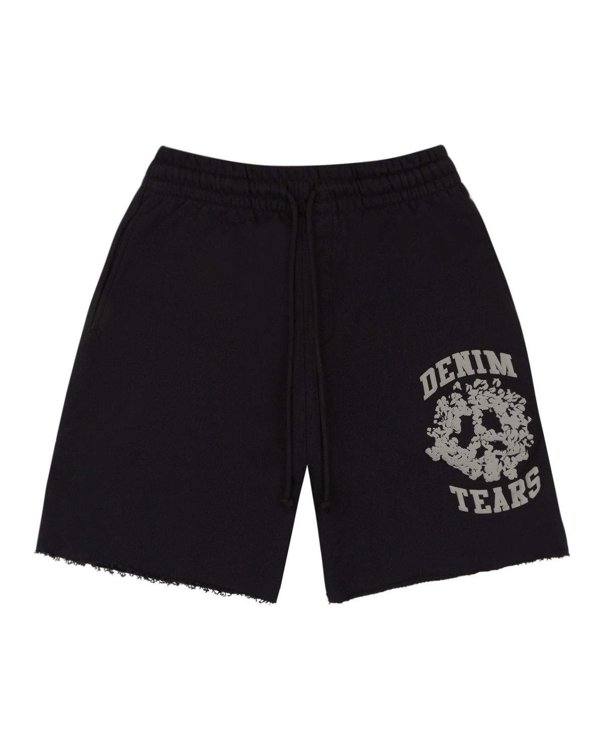 Denim University Sweat Shorts Black