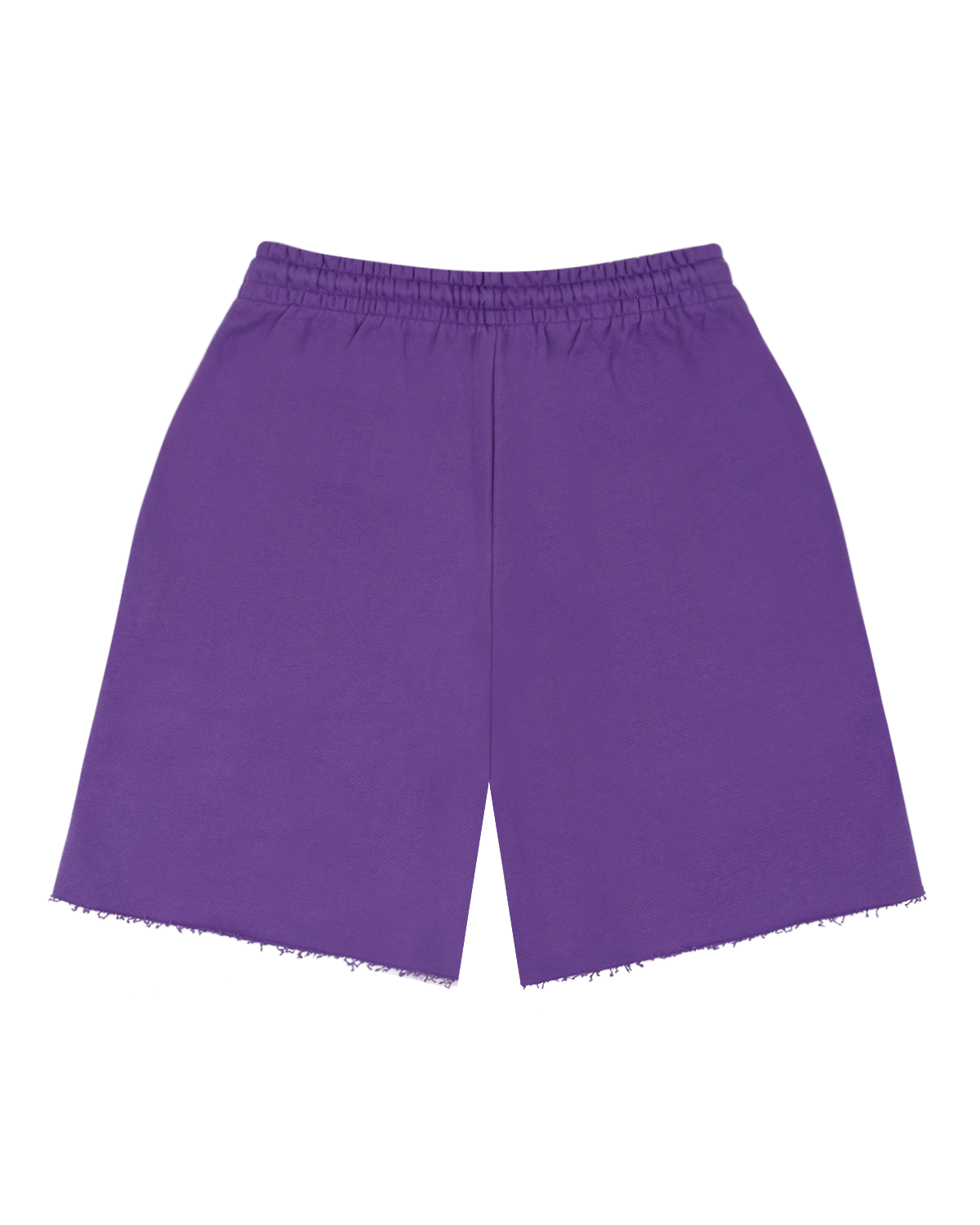 Denim University Sweat Shorts Purple