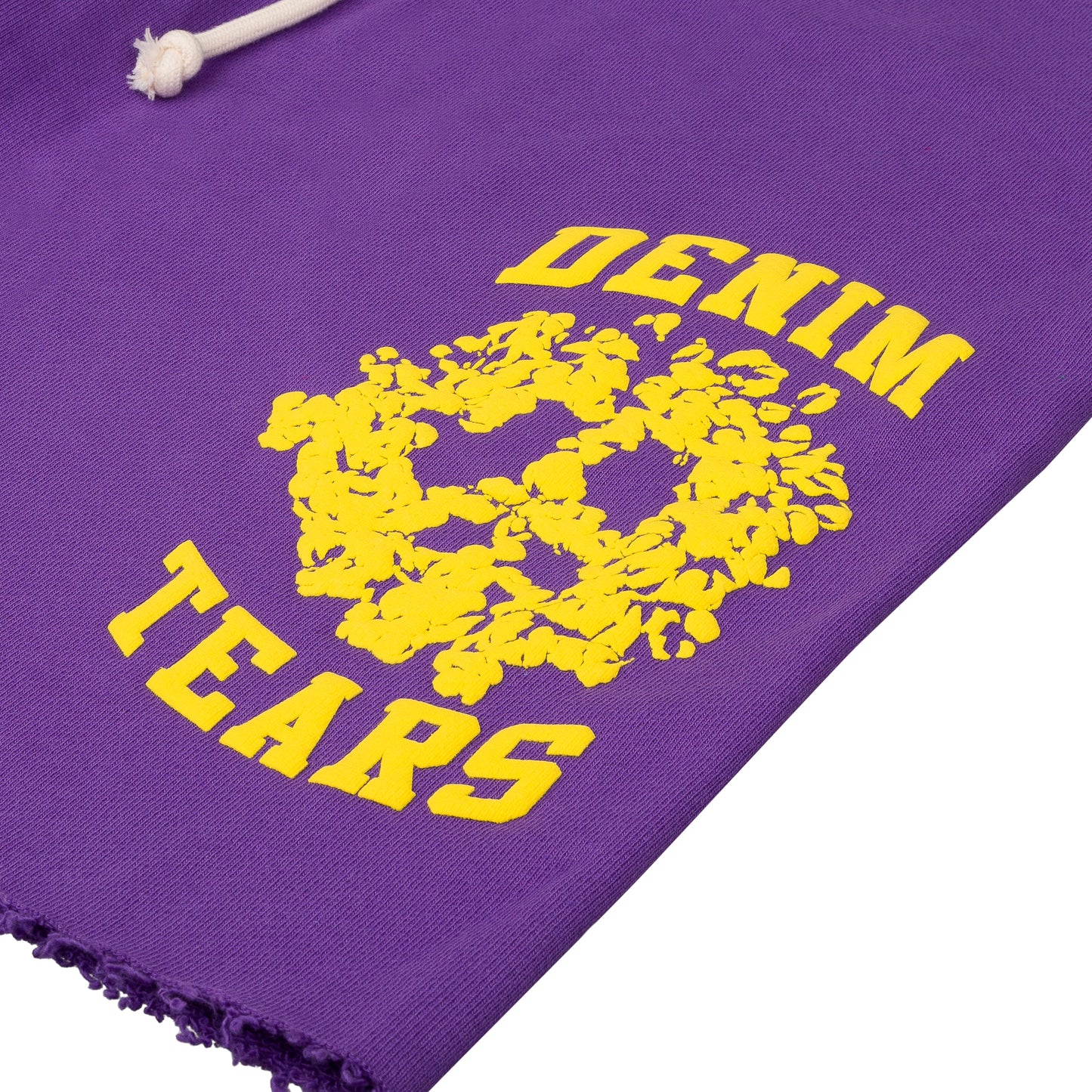 Denim University Sweat Shorts Purple