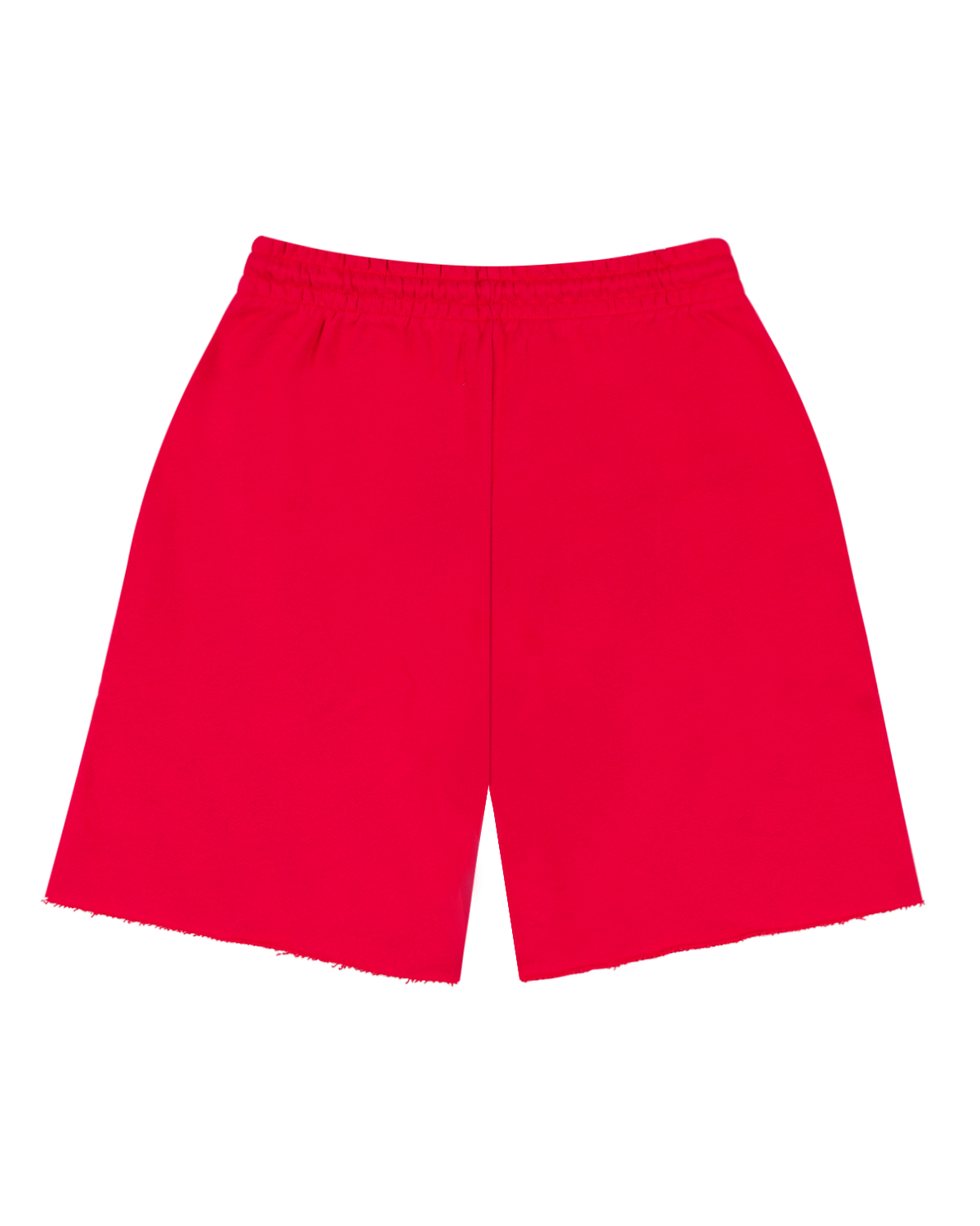 Denim University Sweat Shorts Red