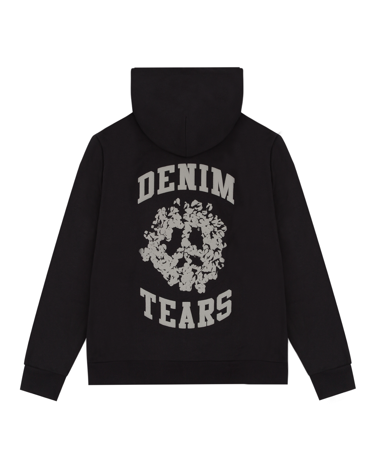 Denim University Zip Hoodie Black