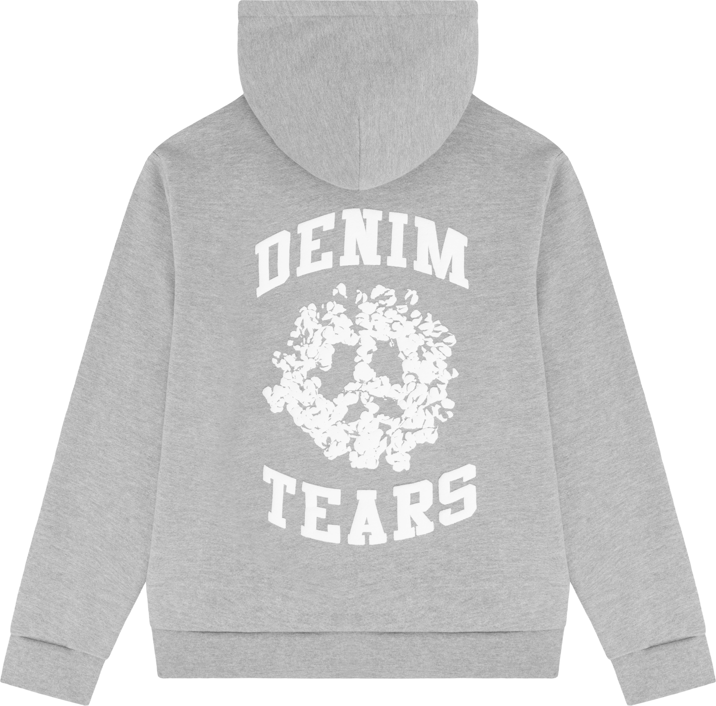 Denim University Zip Hoodie Grey