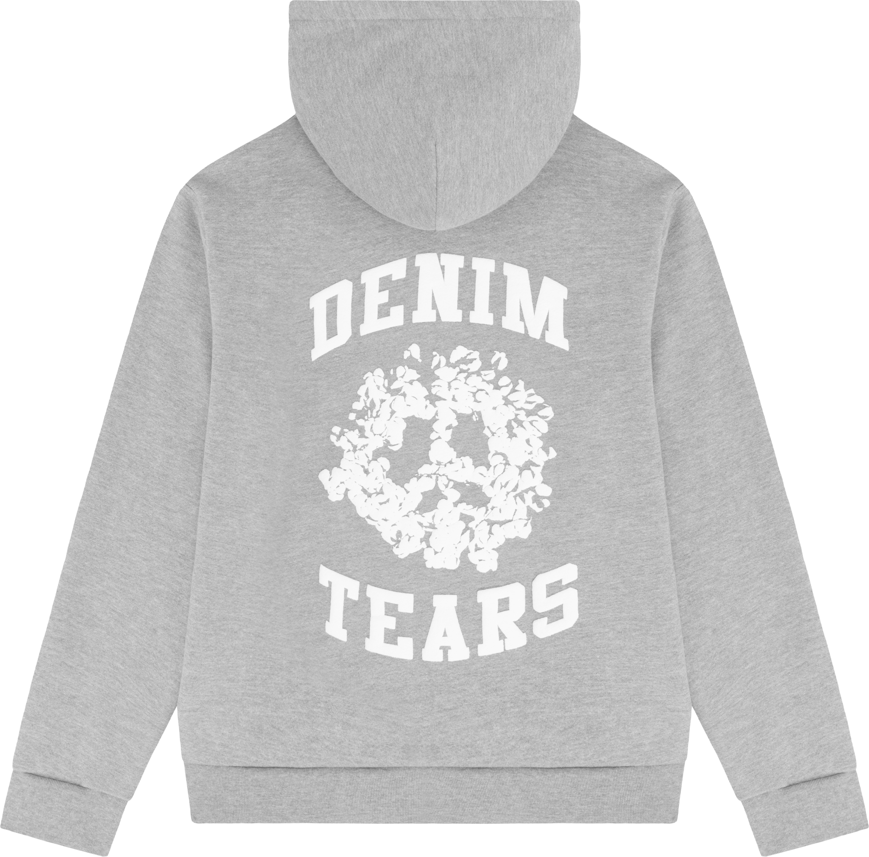Denim University Zip Hoodie Grey