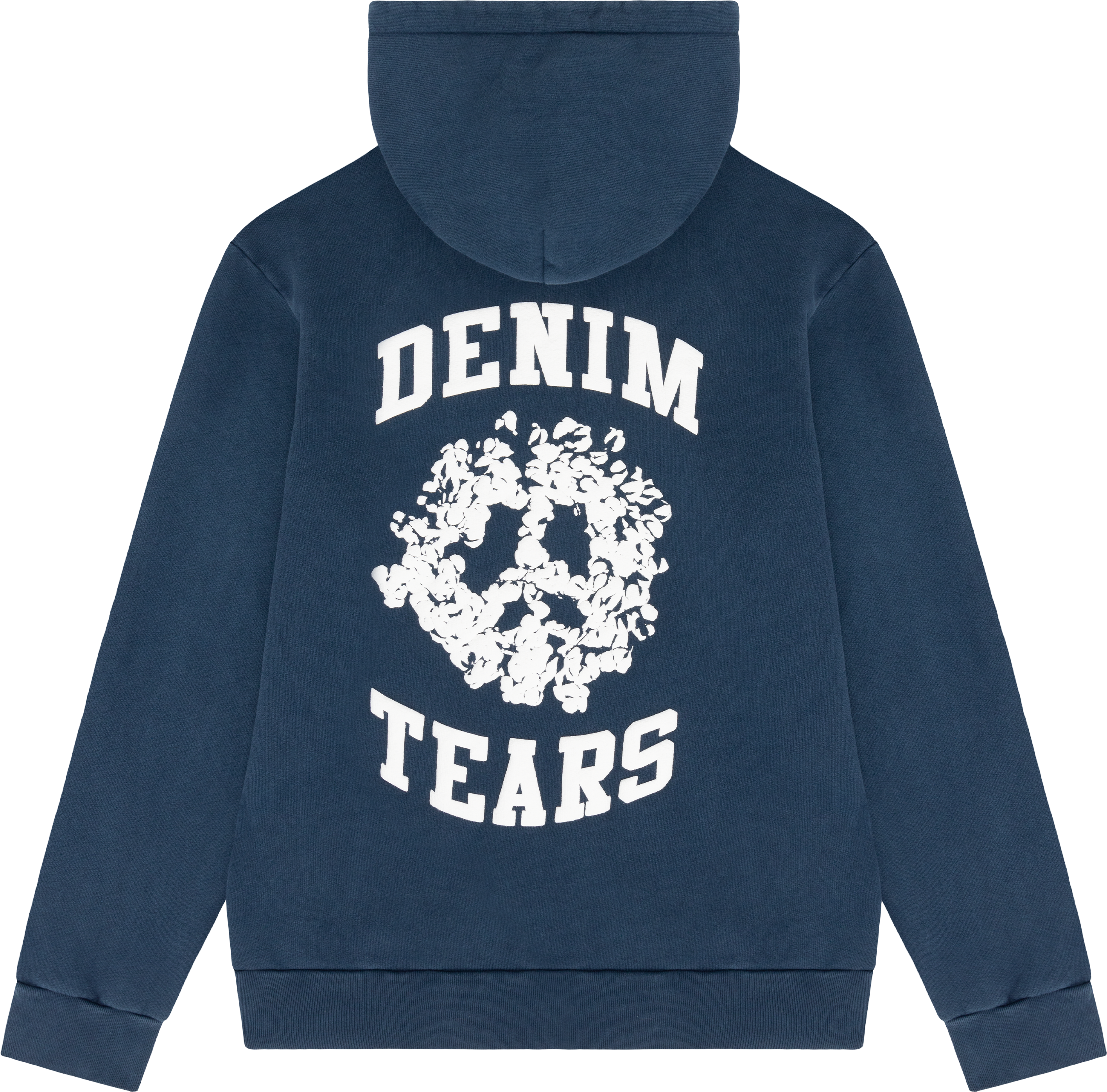 Denim University Zip Hoodie Navy