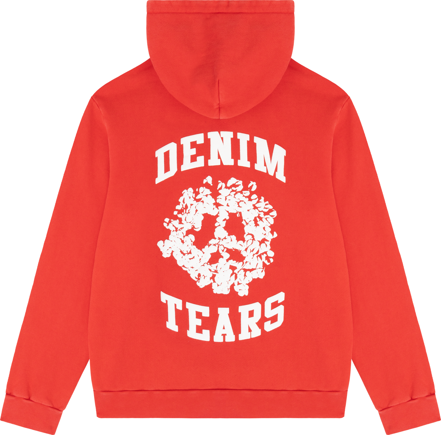 Denim University Zip Hoodie Red