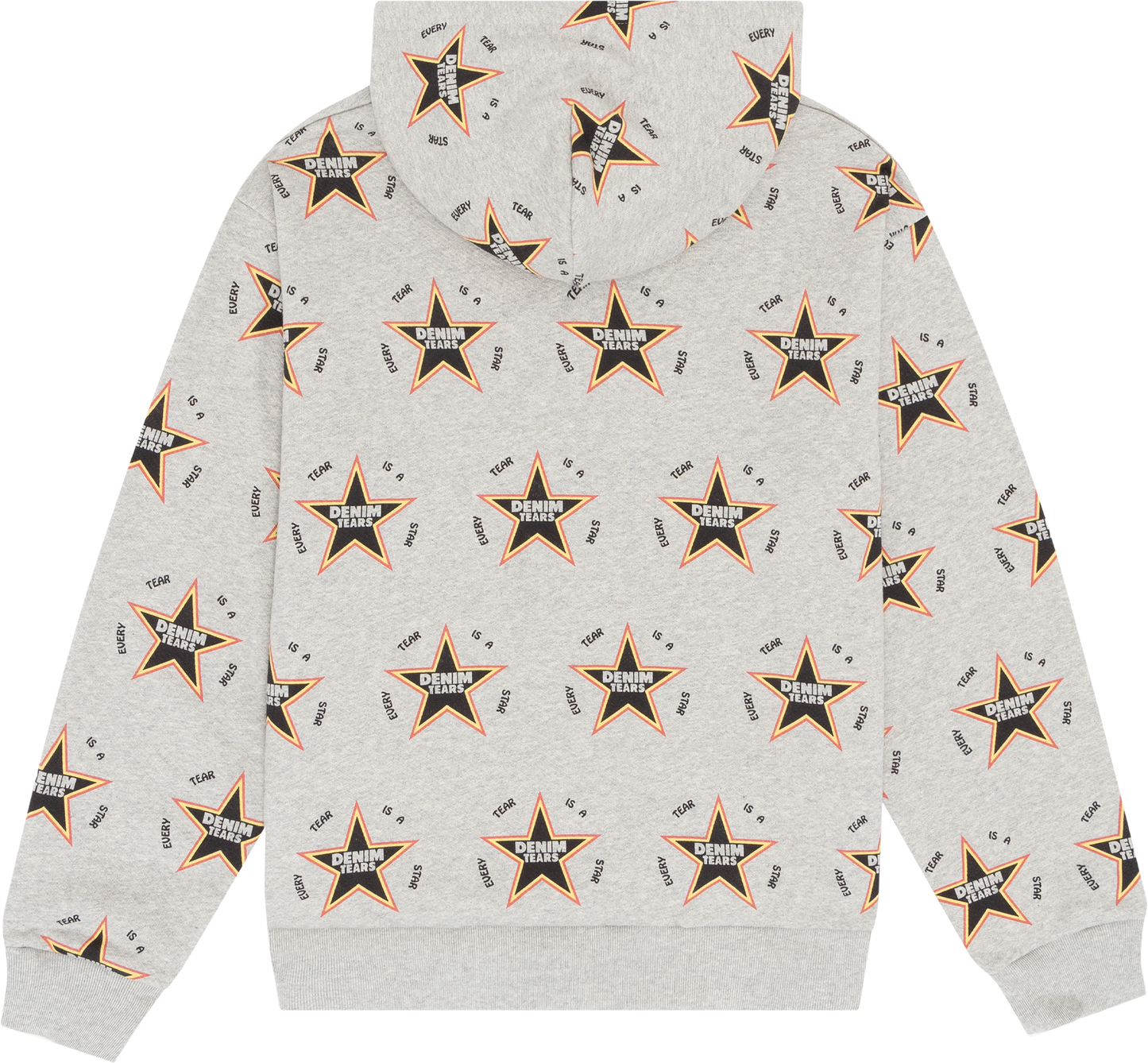 Every Tear Is A Star Hoodie Grey