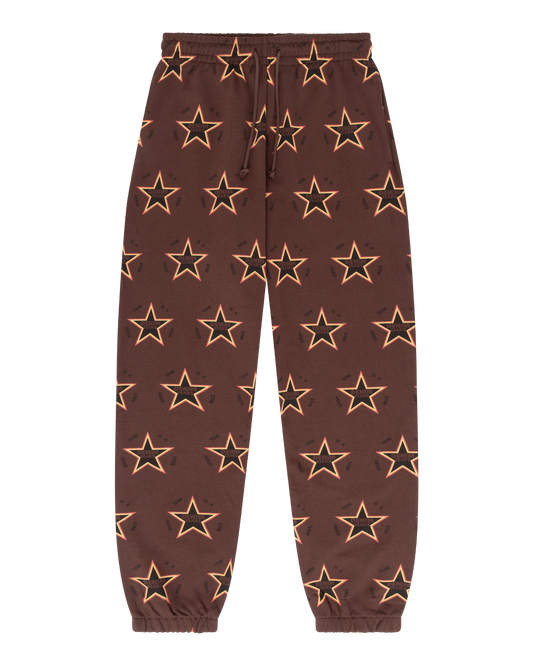 Every Tear Is A Star Sweatpants Brown