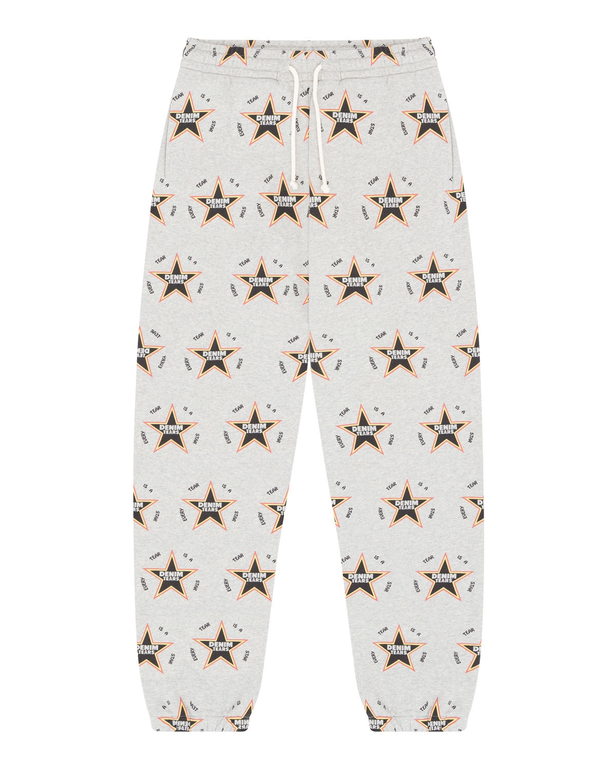 Every Tear Is A Star Sweatpants Grey